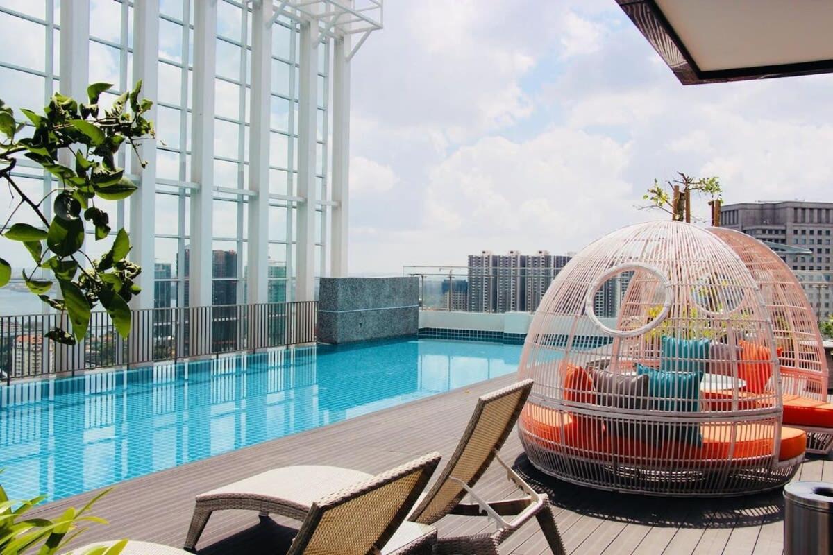 Modern, High Floor Suasana Suites 05 In Jb Johor Bahru Extérieur photo